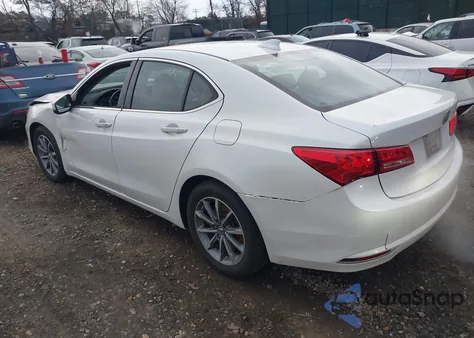 2019 Acura Tlx Standard from USA, damaged, VIN 19UUB1F39KA007627